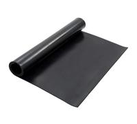 LoogCape Tapis de sol en caoutchouc noir, 1,2 x 2 m, résistant aux intempéries, pour jardin, terrasse, extérieur, durable, robuste, facile à nettoyer, polyvalent