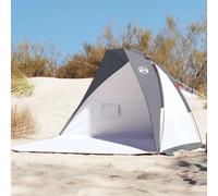 LoogCape Tente de Plage Bleu azuré 268x223x Polyester léger Pliable pour Camping, randonnée, Outdoor, Famille, Festival, Plage, Montagne, Voyage, abri Dome, Tunnel, Bivouac