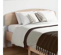 LoogCape Tête de lit 120 cm en pin massif non traité - Tête de lit robuste pour chambre à coucher - Design classique - Excellent dossier - Montage facile