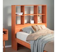 LoogCape Tête de lit autoportante avec espace de rangement - 75 cm - Pin massif - 6 compartiments - Peu encombrant - Pour chambre à coucher