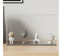 LoogCape Vitrine en acrylique transparent 31 x 17 x 19 cm avec 3 mm d'épaisseur pour exposition, protection et présentation dans le commerce de détail, collectionneur, bijoutier, pharmacie, foire