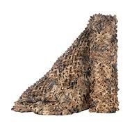 LOOGU Filet de Camouflage Militaire Grande Taille Parfaits pour Chasse, Ombrage,Camouflage Décoration,Parasol,Terrasse Protection Solaire Desert Digital 1.5x20m
