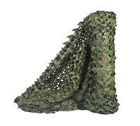 LOOGU Filet de Camouflage Militaire Grande Taille Parfaits pour Chasse, Ombrage,Camouflage Décoration,Parasol,Terrasse Protection Solaire Woodland 1.5x3m