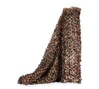 LOOGU Filet de Camouflage Militaire Grande Taille Parfaits pour Chasse, Ombrage,Camouflage Décoration,Parasol,Terrasse Protection Solaire Itly Camo 1.5x8m