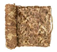LOOGU Filet De Camouflage Renforcé Militaire Grande Taille - Idéal Le Camouflage, la Chasse, la décoration Jardin,la Ombrage,la Photo, Auvents Terrasse Desert 6x6m