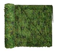 LOOGU Filet De Camouflage Renforcé Militaire Grande Taille - Idéal Le Camouflage, la Chasse, la décoration Jardin,la Ombrage,la Photo, Auvents Terrasse Woodland 6x6m