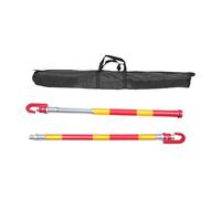 Loohacp Mât de remorquage en acier, mât de remorquage 8T, barre de remorquage avec sac de transport, barre de remorquage d'urgence, barre de remorquage de sécurité, force de traction maximale : 2T, en
