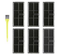 LOOHAOC 6 filtres HEPA Accessoires pour aspirateur robot Dreame X40 /X40 Pro/X40 Ultra / X30 Pro Ultra/Mova E30 Ultra