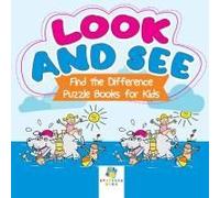 Look And See Find The Difference Puzzle Books For Kids