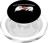 Look at All My Half Finish Projects Knitting PopSockets PopGrip pour MagSafe
