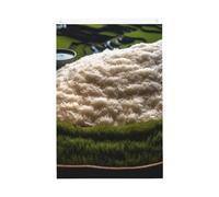 Look At All That Rice Drapeau de jardin de bienvenue 6 x 0,9 m double face qui ne se décolore pas pour maison, cour, porche, pelouse, décoration extérieure
