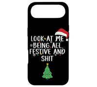 Look at Me Being All Festive and Shiit Sapin de Noël Amusant Coque pour iPhone Air