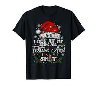 Look at Me Being All Sapin de Noël Assorti pour la Famille T-Shirt