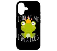 Look at Me I'm A Frog Embrasse-Moi Grenouille Coque pour iPhone 17