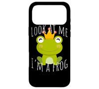 Look at Me I'm A Frog Embrasse-Moi Grenouille Coque pour iPhone 17 Pro Max