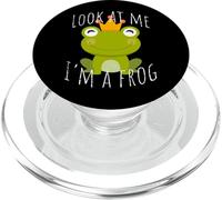 Look at Me I'm A Frog Embrasse-Moi Grenouille PopSockets PopGrip pour MagSafe