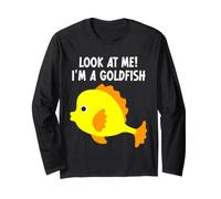 Look At Me! I'm A Goldfish Costume Amusant pour garçons et Filles Manche Longue