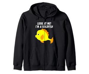 Look At Me! I'm A Goldfish Costume Amusant pour garçons et Filles Sweat à Capuche