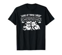 Look At Those Sheep Funny Sarcasm Humour Graphic T-Shirt