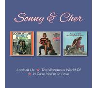 Look at Us/The Wondrous World Of/In Case You're in Love by Sonny & Cher [CD]