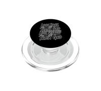 Look Back and Thank God Look Forward and Trust God PopSockets PopGrip pour MagSafe