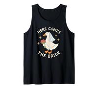 Look brodé « Here Comes The Bride Goose » Débardeur
