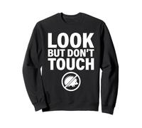 Look But Don't Touch Sassy Hedgehog Introvert Space Sweatshirt