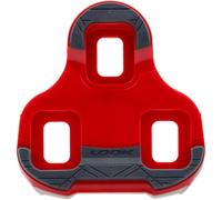 Look Cales de pédales Keo Grip 9º Argenté Red
