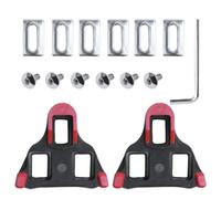 Look Crampons pour chaussures de cyclisme | 2 x pédales de vélo verrouillables - Taquet de vélo d'intérieur et de route, clips de vélo de route pour la stabilité et le de