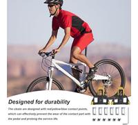 Look Crampons pour Chaussures de Cyclisme,Crampons pour Chaussures de Cyclisme | 2 Cales de pédales de vélo verrouillables - de Cyclisme de Remplacement, Clips de vélo de Route pour Hommes et