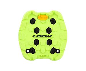 LOOK Cycle - Activ Grip Trail Pad - Pad Compatible avec Les Pédales Plates Trail Grip - Adhérence Maximale Tout Terrain - Grip en Caoutchouc Innovant - Haut Pouvoir de Traction - Vert Acidulé