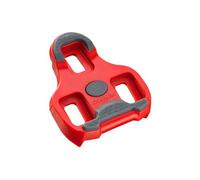 LOOK Cycle - Cales de Vélo KEO Grip - Fonction Mémoire de Position - Compatibles avec Toutes Les Pédales du Marché - Semelle en TPU - Calles Antidérapantes - Liberté Angulaire 9° - Couleur Rouge