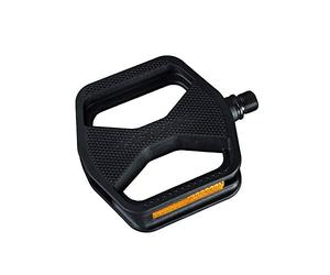 LOOK Cycle - Pédale de Vélo Geo City - Pédale Plate Légère et Durable - Fiabilité et Confort - Adhérence Maximale - Qualité Premium - Pédale Vélo Urbaine Haute Performance, Noir