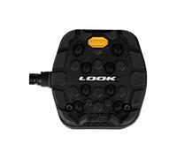 Look – Paire de pédales plates Trail Grip – Activ Grip, adhérence tout-terrain – Noir 107 x 103 mm