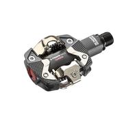 LOOK Cycle - Pédales VTT X-Track Race Carbon - Mécanisme Compatible au Standard SPD - Corps en Carbone - Axe en Chromoly+ - Fiabilité Extrême, Grande Surface d'Appui - Pédales Automatiques VTT