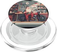 Look d'atelier du Père Noël pour Noël PopSockets PopGrip pour MagSafe