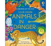 Look Inside Animals in Danger - Alice James - Usborne - cartonné - Méthode de langue