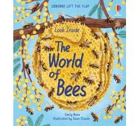Look Inside the World of Bees by Emily Bone [Board Book] NEUF