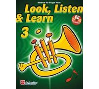 Look, Listen & Learn 3 Flugel Horn / Recueil + Cd