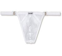 Look Me - STRING Stripper Malibu II - Couleur : Noir - Taille : S, 1 pièce weiss S