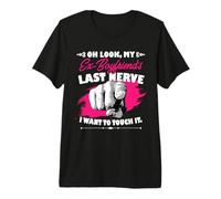 Look My Ex Boyfriendd's Last Nerve drôle Girlfriend Break Up T-Shirt Haut de Gamme