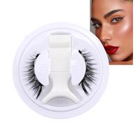 Look naturel des cils magnétiques, pas de cils magnétiques à colle, Réutilisable naturel sans colle faux cils, Accessoires de maquillage rentables pour la maison, les voyages, le salon de
