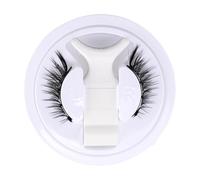 Look naturel des cils magnétiques, pas de cils magnétiques à colle,Réutilisable naturel sans colle faux cils | Outil d'aide à maquillage doux et confortable pour le voyage d'affaires, la maison, les v
