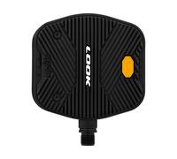 Look Pédale de vélo Geo City Grip – pédale plate Activ Grip, adhérence maximale – Noir