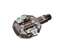 Pedale vtt auto look x track gravel bronze fonce (pr)