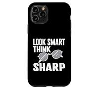Look Smart Think Sharp Lunettes Coque pour iPhone 11 Pro