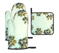 Look Up At The Big Tree Gants de cuisine colorés résistants à la chaleur, coussinets chauds, articles de boulanger, cadeaux de cuisine pour les amateurs de cuisine, les cuisiniers et les mamans