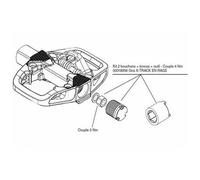 Look Vis X-track Plug Cover Kit