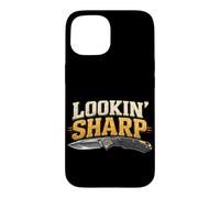 Lookin' Sharp Couteau de Poche Humour Coque pour iPhone 15