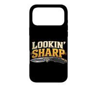 Lookin' Sharp Couteau de Poche Humour Coque pour iPhone 17 Pro Max